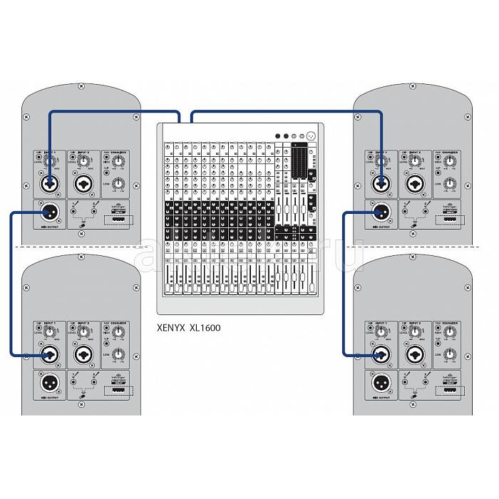 Профессиональная акустическая система Behringer B115D 4