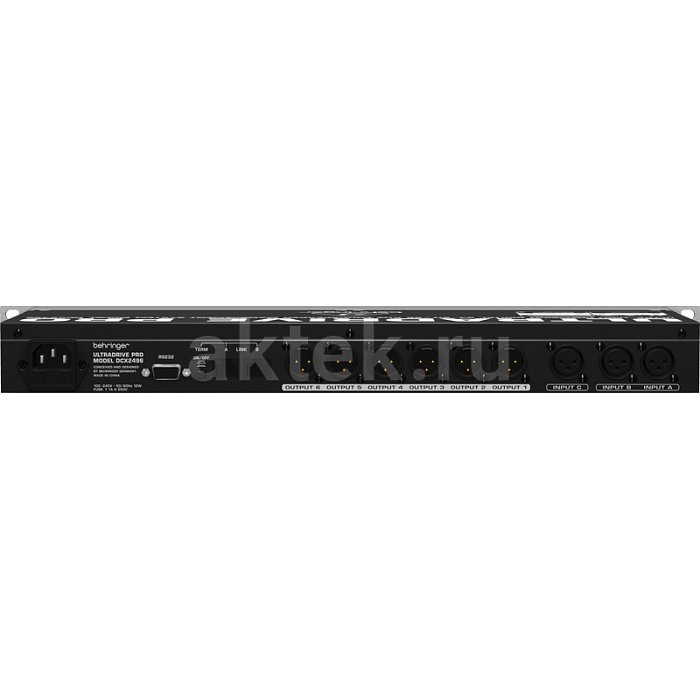Процессор эффектов Behringer DCX2496 3