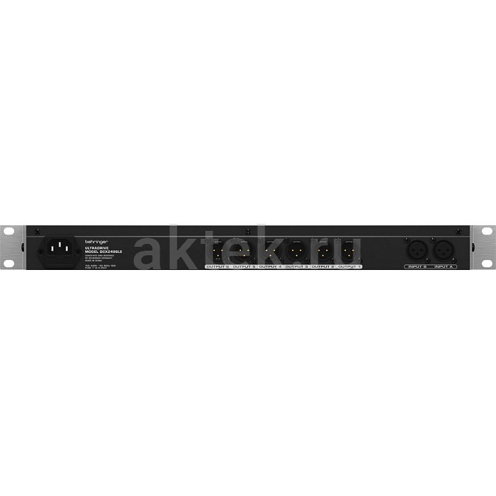 Система управления громкоговорителями Behringer DCX2496LE 3