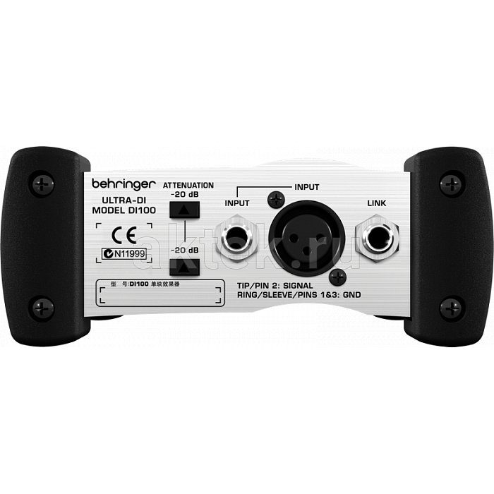 DI-бокс Behringer DI100 4