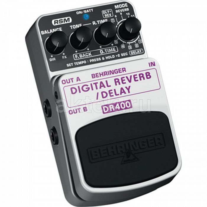 Педаль эффектов Behringer DR400 4
