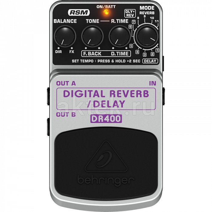 Педаль эффектов Behringer DR400