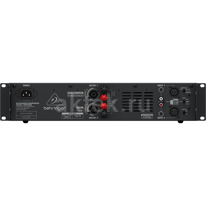 Усилитель мощности Behringer EPQ1200 для акустических систем 2
