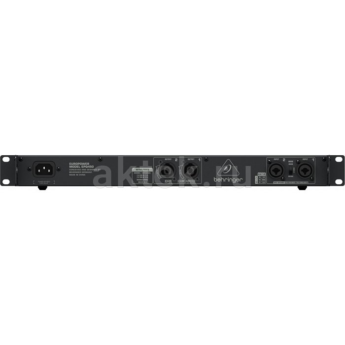 Усилитель мощности Behringer EPQ450 для акустических систем 2