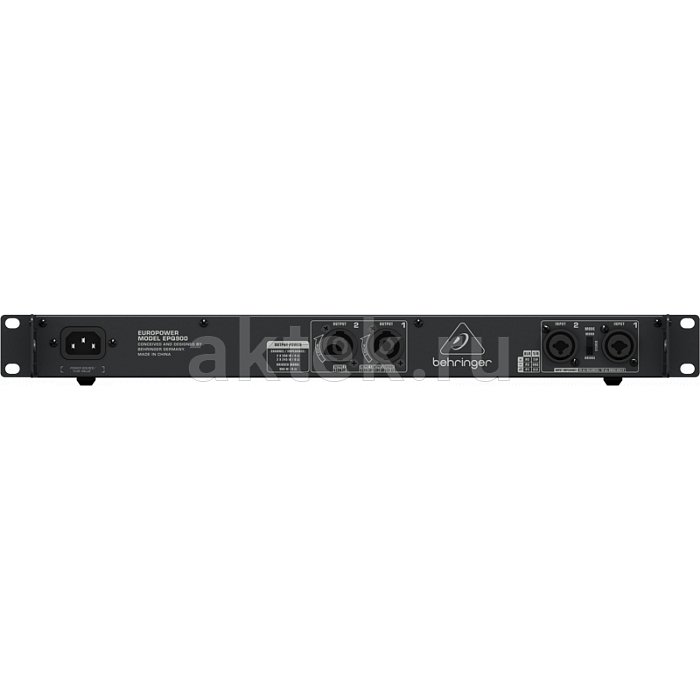 Усилитель мощности Behringer EPQ900 для акустических систем 2