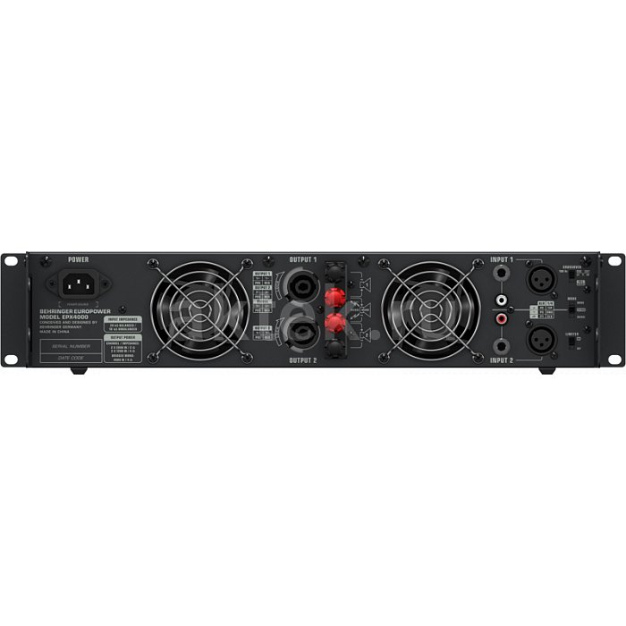 Усилитель звука Behringer EPX4000 для акустических систем 2