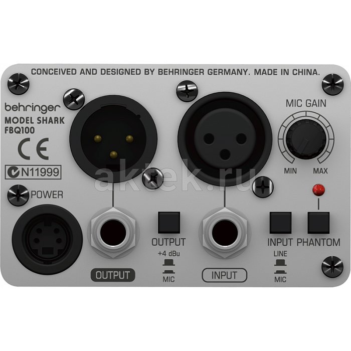 Подавитель обратной связи Behringer FBQ100 3