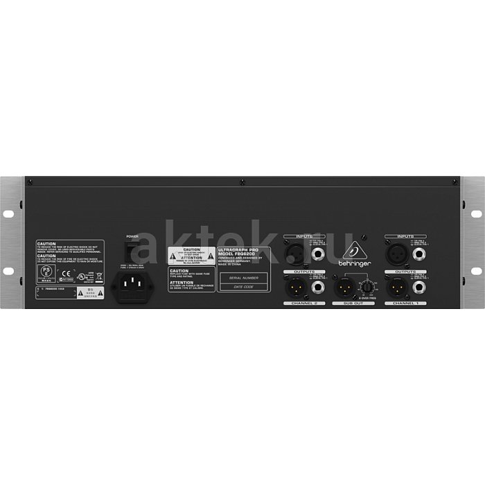 Эквалайзер Behringer FBQ6200 3