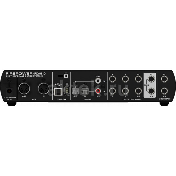 Аудио интерфейс Behringer FCA610 3