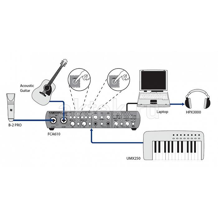 Аудио интерфейс Behringer FCA610 4