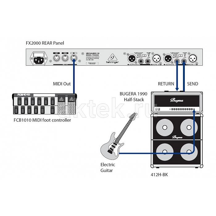 Процессор эффектов Behringer FX2000 3