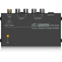 Компактный предусилитель BEHRINGER MICROPHONO PP400 
