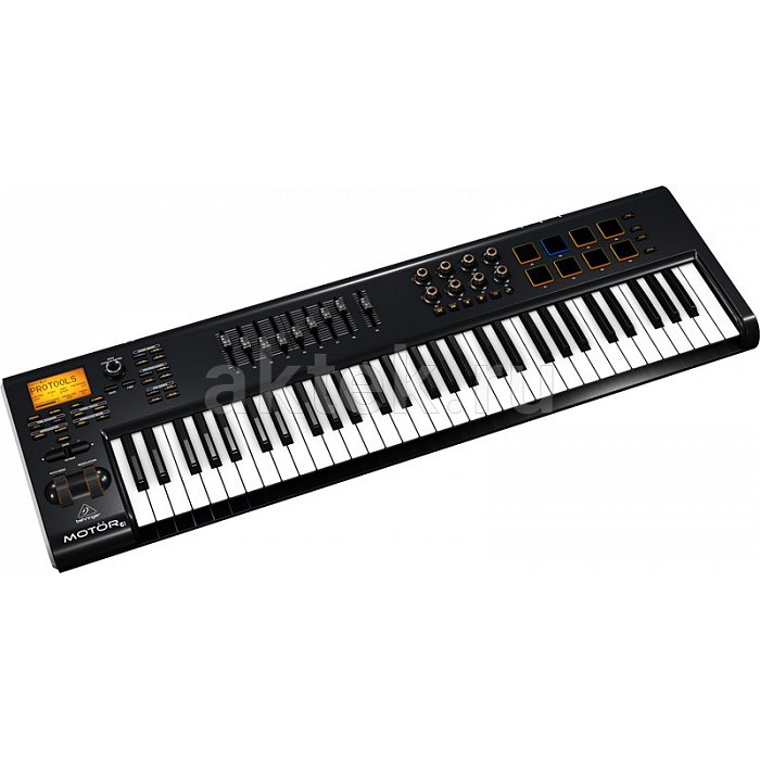 MIDI клавиатура Behringer MOTOR 61 3