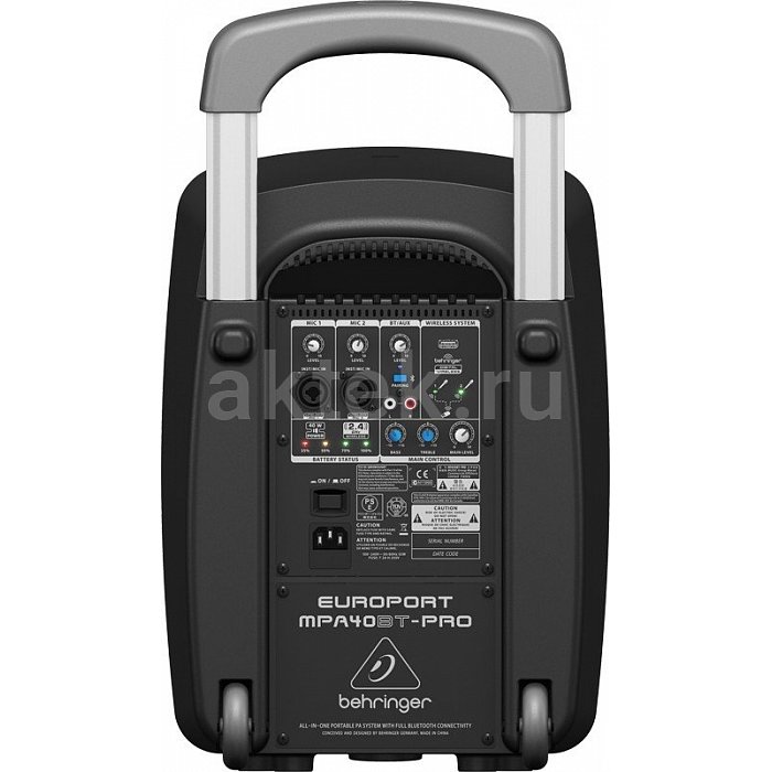 Акустическая система Behringer MPA40BT-PRO 3