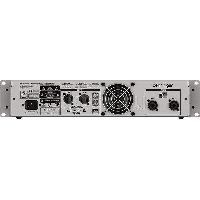 Усилитель звука Behringer NU1000DSP для колонок 2