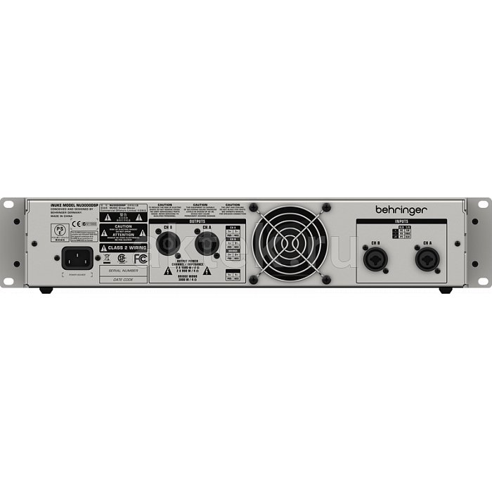 Усилитель мощности Behringer NU3000DSP 2