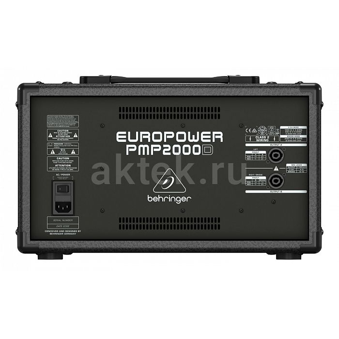 Микшер-усилитель Behringer PMP2000D 3