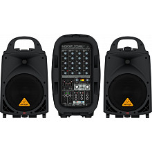Мобильный комплект колонки с усилителем Behringer PPA500BT 3