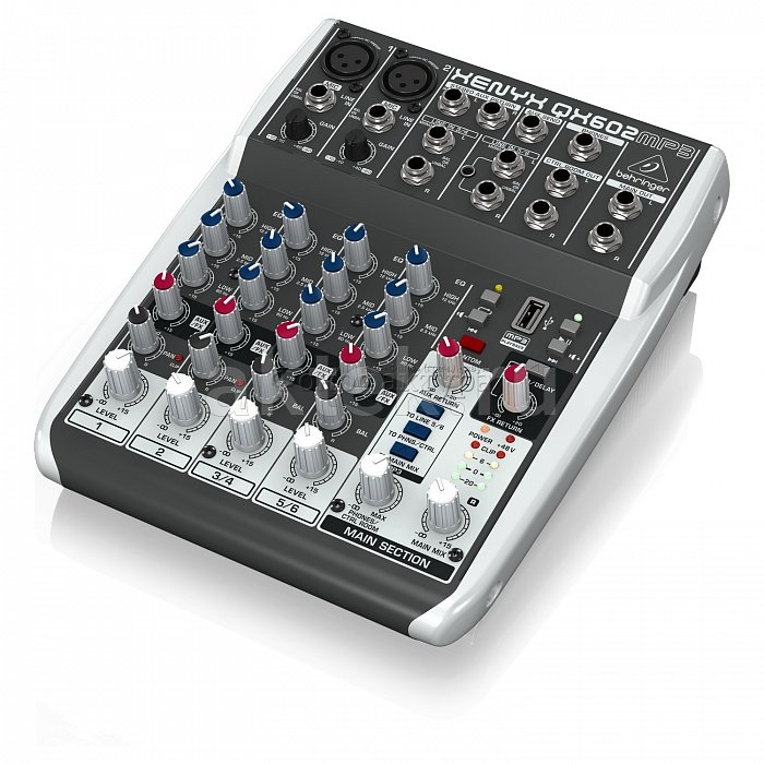 Микшерный пульт Behringer QX602MP3 2