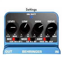 Педаль эффектов Behringer TM300 3