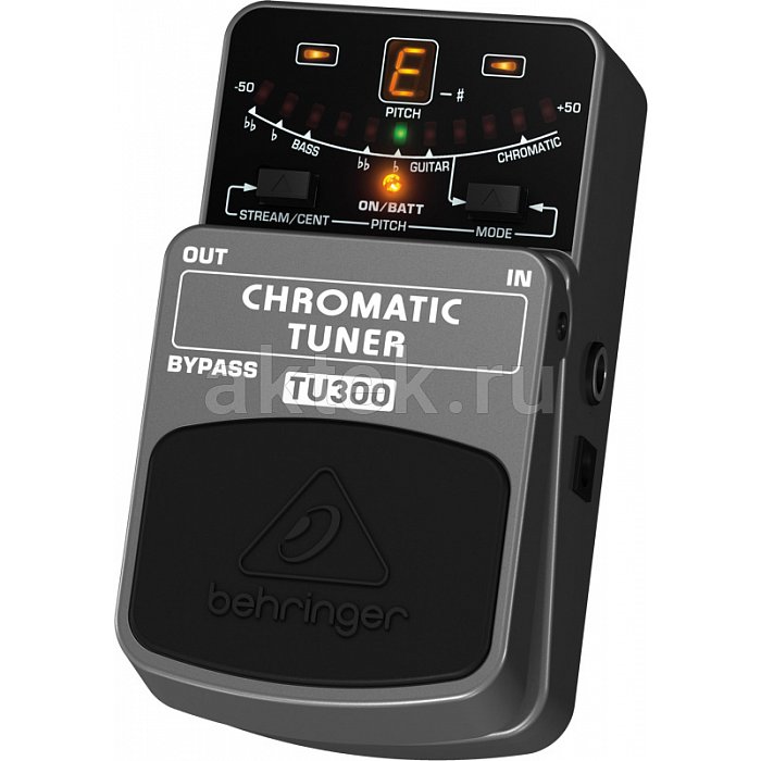 Хроматический тюнер/педаль Behringer TU300 2