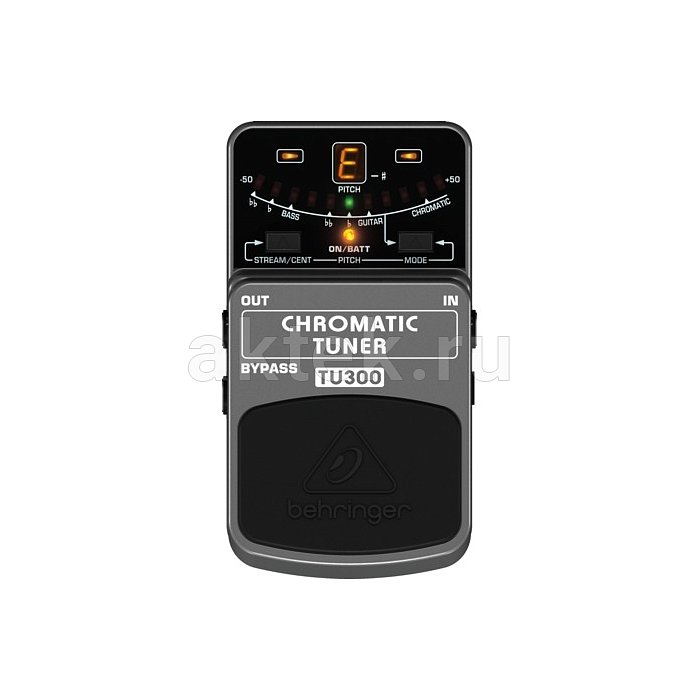 Хроматический тюнер/педаль Behringer TU300