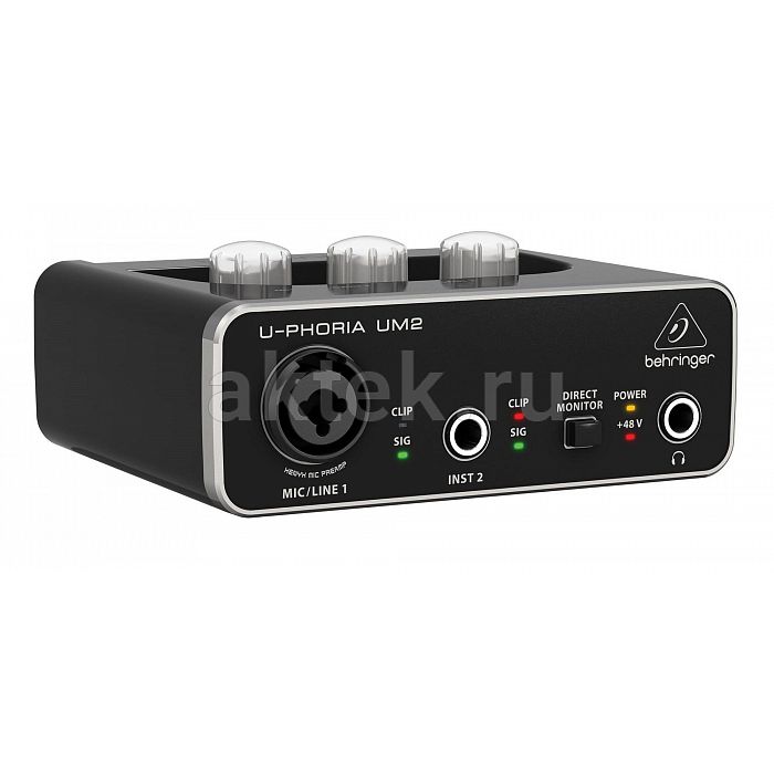 Аудиоинтерфейс BEHRINGER U-PHORIA STUDIO 2