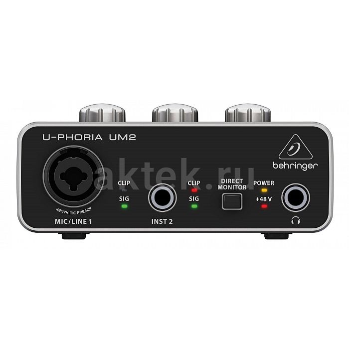 Аудиоинтерфейс BEHRINGER U-PHORIA STUDIO 3