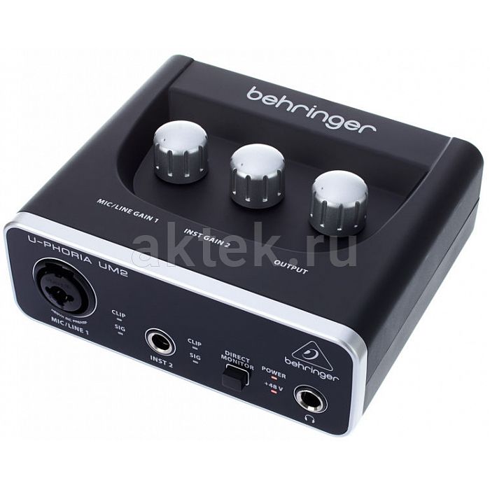 USB - аудиоинтерфейс Behringer UM2 2