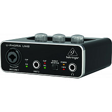 USB - аудиоинтерфейс Behringer UM2 3