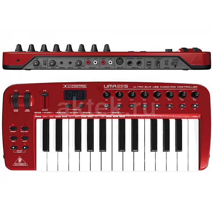 Клавиатура Behringer UMA25S MIDI 2