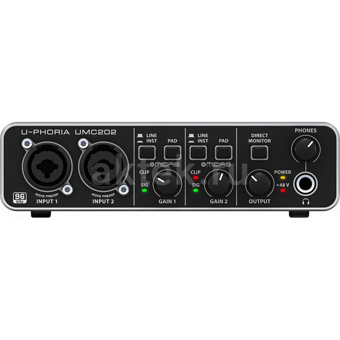 Аудио интерфейс Behringer UMC202