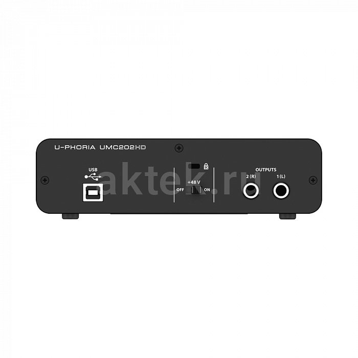 Аудиоинтерфейс Behringer UMC202HD 3