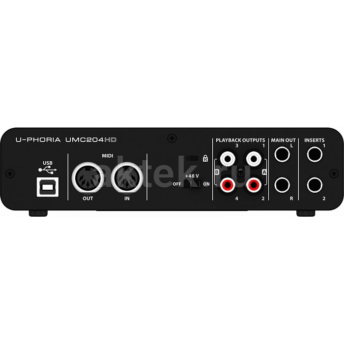 Аудио интерфейс Behringer UMC204HD 2