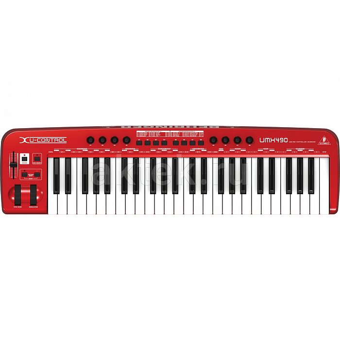Клавиатура Behringer UMX490 MIDI 3