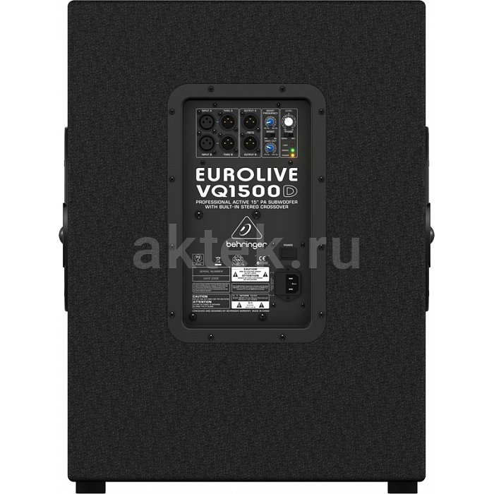 Сабвуфер активный BEHRINGER VQ1500D 2