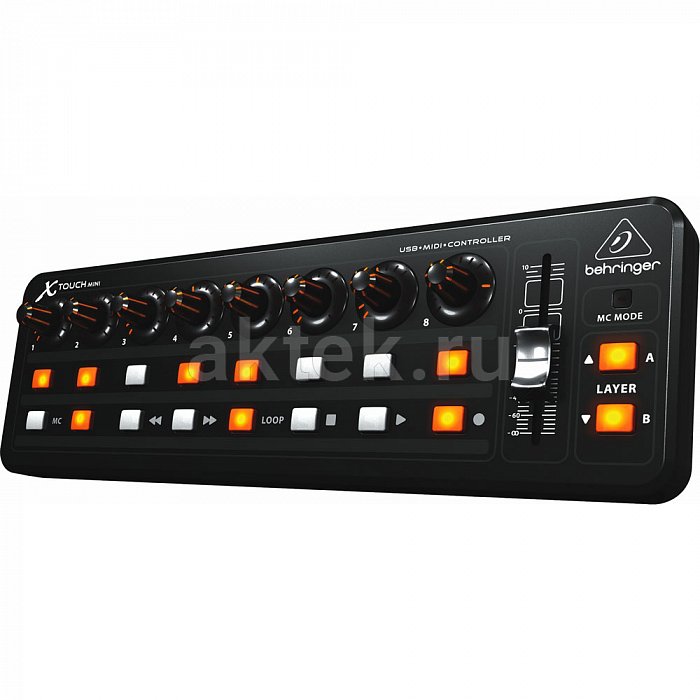 Миди - контроллер Behringer X-TOUCH MINI 3