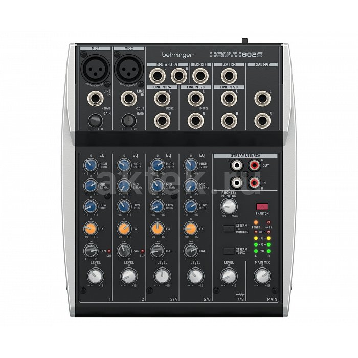 Микшерный пульт Behringer XENYX 802S 2