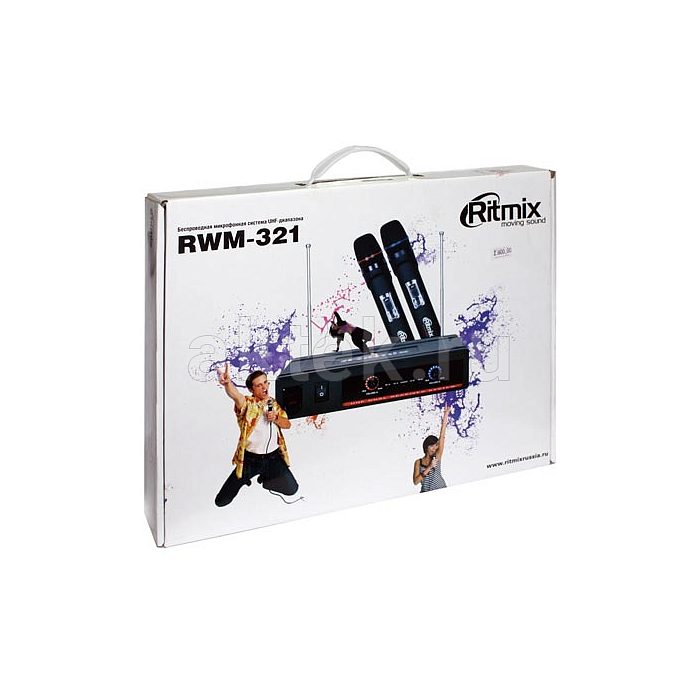 Радиомикрофоны Ritmix RWM-321 беспроводные 6