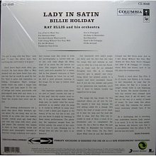 Виниловая пластинка BILLIE HOLIDAY  - LADY IN SATIN 180 GRAM BLACK VINYL 12" 2