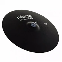 Paiste 18" 900 Color Sound чёрная крэш-тарелка для ударной установки 2