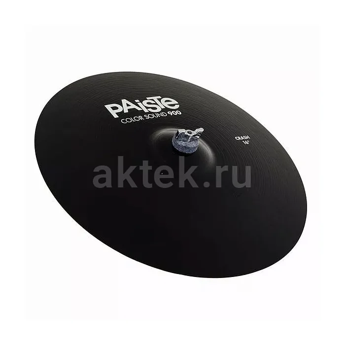 Paiste 18" 900 Color Sound чёрная крэш-тарелка для ударной установки 2