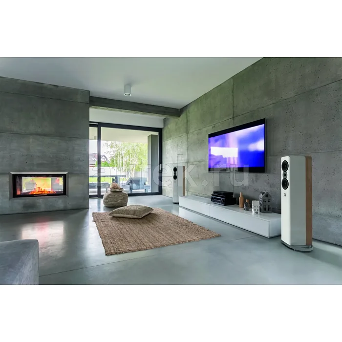 Напольная акустическая система Q Acoustics Concept 500 Gloss White & Oak 8