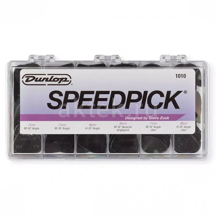 Dunlop 1010 Speedpick Display набор медиаторов, delrin, 24 шт