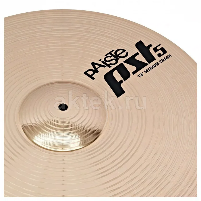 Paiste 18" PST5 Medium Crash тарелка 3