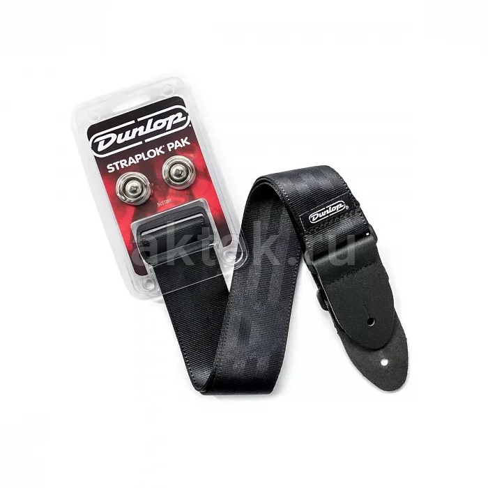 Dunlop SLST001 Straplok Pak гитарный ремень с замковым креплением 2
