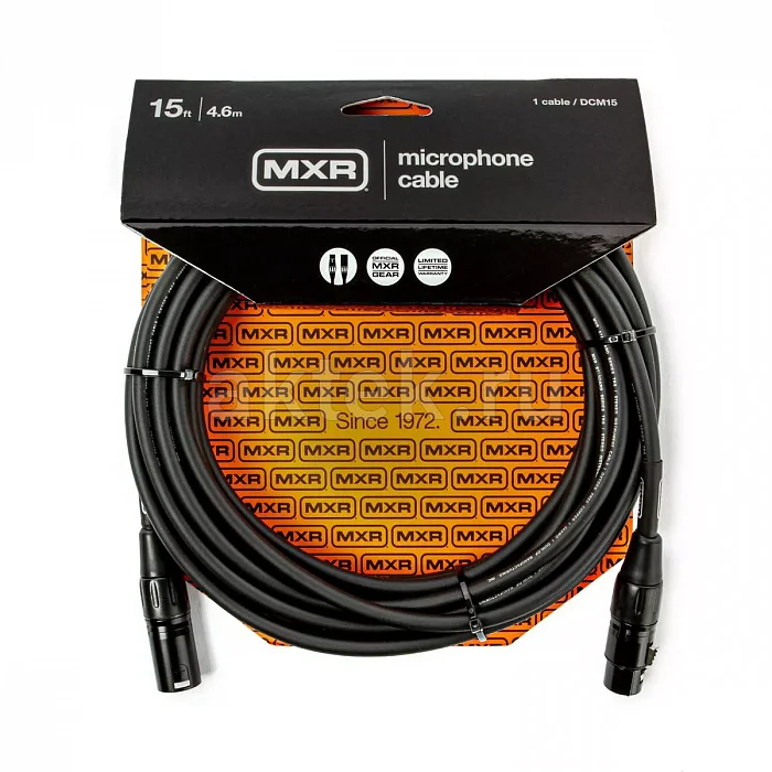 MXR DCM15 Microphone Series микрофонный кабель XLR, 4,6 м