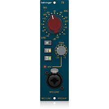 Behringer 73 легендарный микрофонный предусилитель класса А