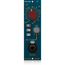 Behringer 73 легендарный микрофонный предусилитель класса А