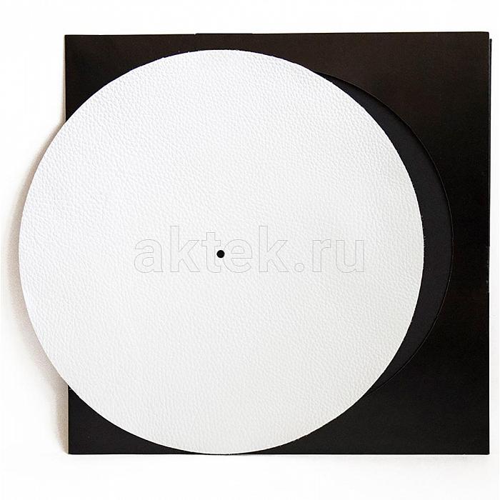 Слипмат для винила Simply Analog Leather Mat Premium White